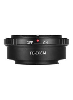 NIBEMINENT FD-EOS M Lens Mount Adapter Ring Black  - Image 5