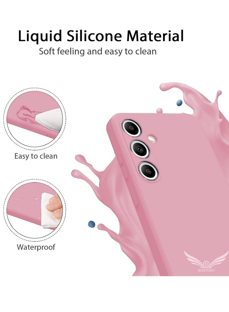 BORTONY Samsung Galaxy S25 Case Liquid Silicone Gel Rubber Anti Scratch Galaxy S25 Cover Shockproof Protective Case for Samsung Galaxy S25 6.1 Inch - Image 5