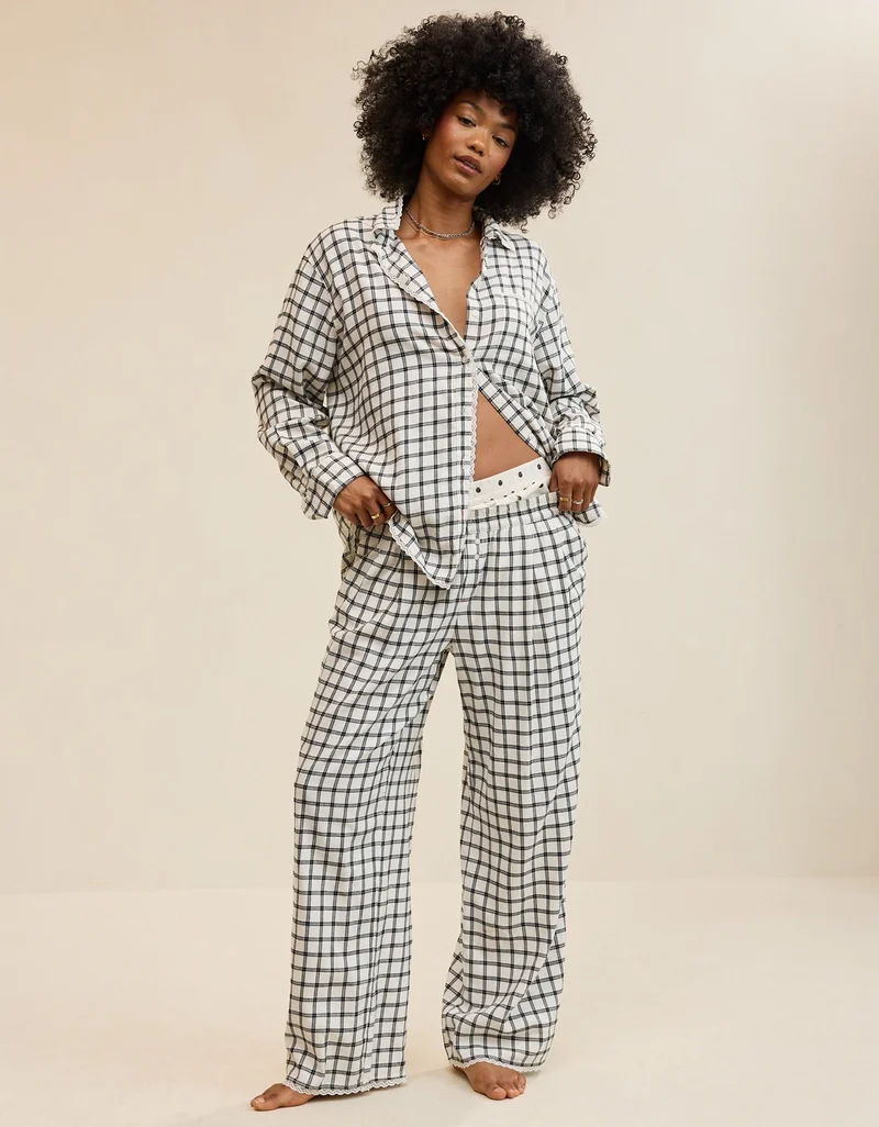 Aerie  Aerie Flannel Trouser PJ for Women | Best Price UAE