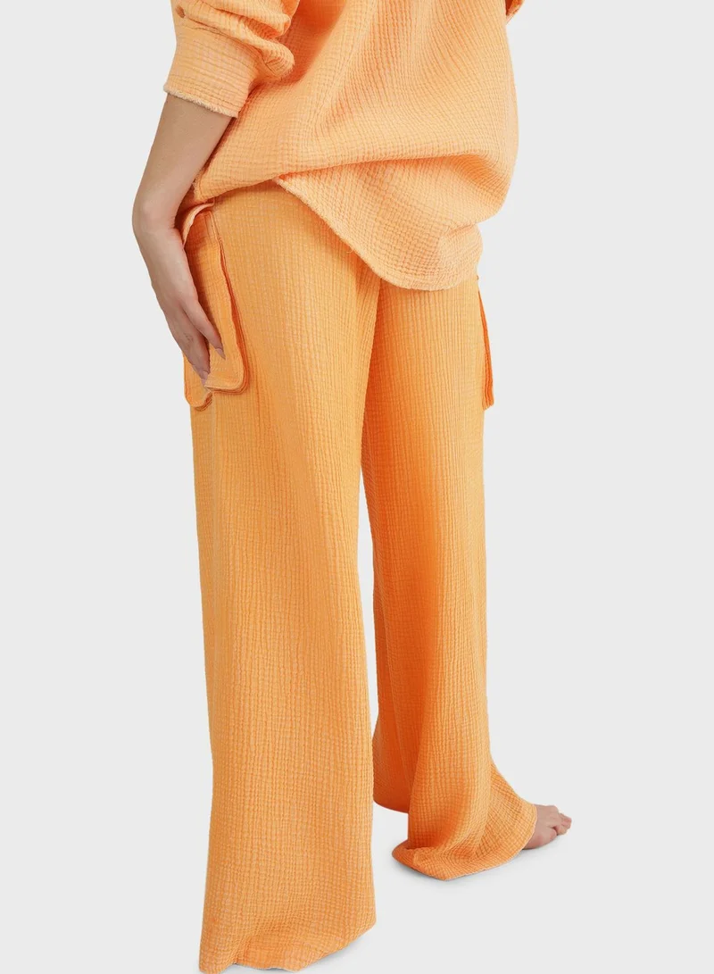 Aerie High Waist Cargo Pants