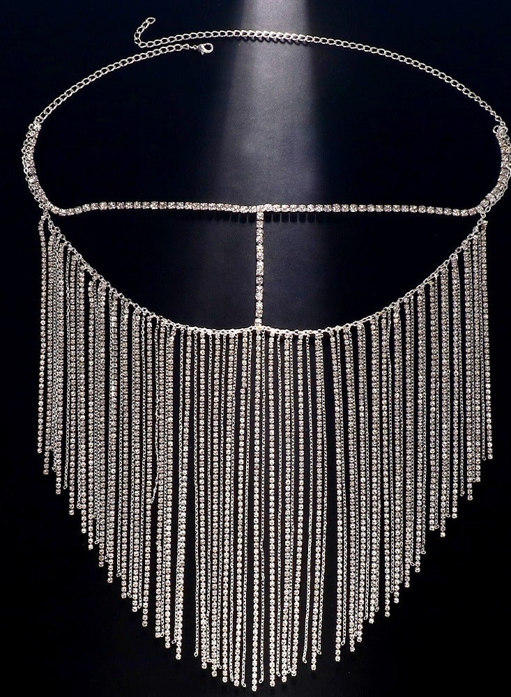 Mark Fairwhale Temperament Pearl Tassel Mask
