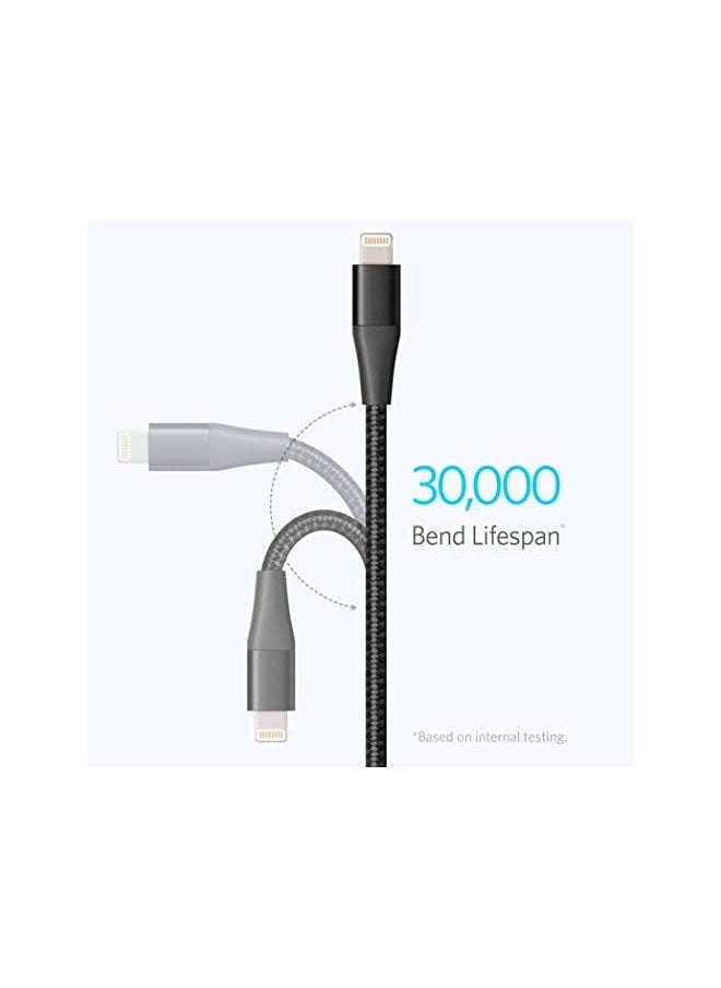 SMILE BIRD - Charger Cable 1.5M Nylon Braided iPhone Cable, USB C to Lightning Cable - Power Delivery 20W iPhone Adapter Cable for iPhone 14 Pro max/14 Pro/14 Plus/14, iPad Pro, iPhone 8-13 All Series - Image 1