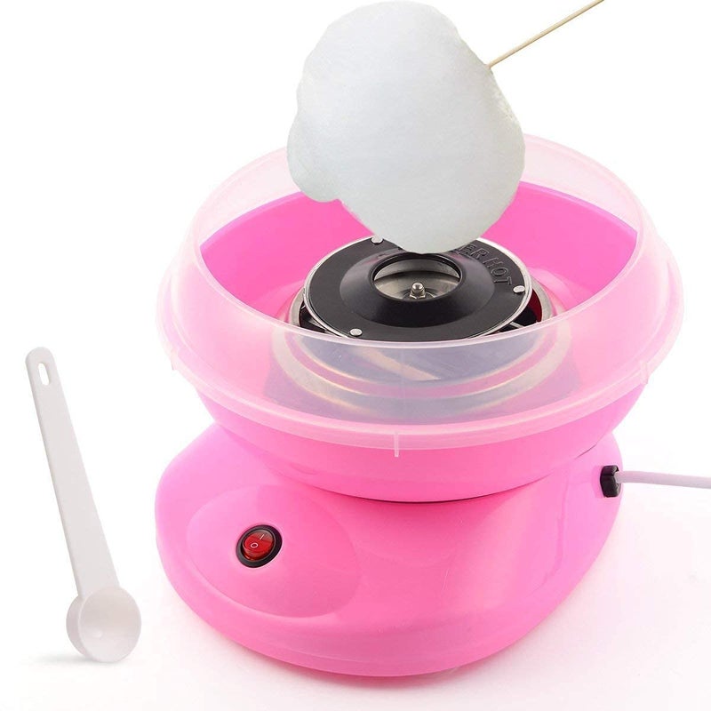 DHYANI DHYANI Cotton Candy Maker Mini Sweet Automatic Cotton Candy Machine Hard and Countertop Floss Maker Home DIY Sweets Makers for Kids  - Image 3