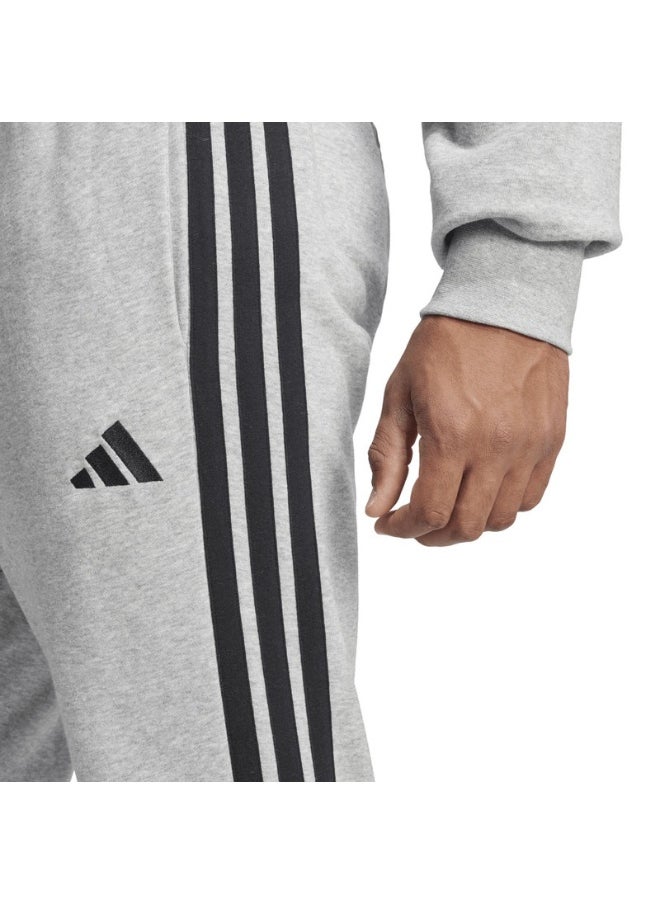 Adidas adidas M 3S FT TC PT Grey Training PANTS for Men - 2XSS  - Image 4