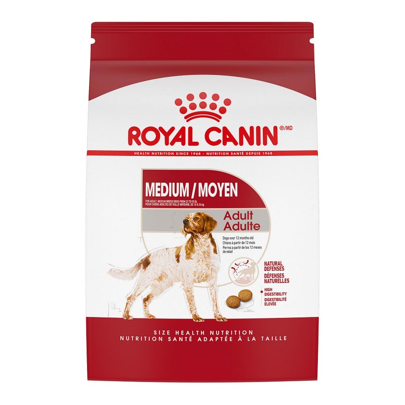 Royal Canin Size Health Nutrition Medium Adult Dry Dog Food, 17 lb Bag - Image 1