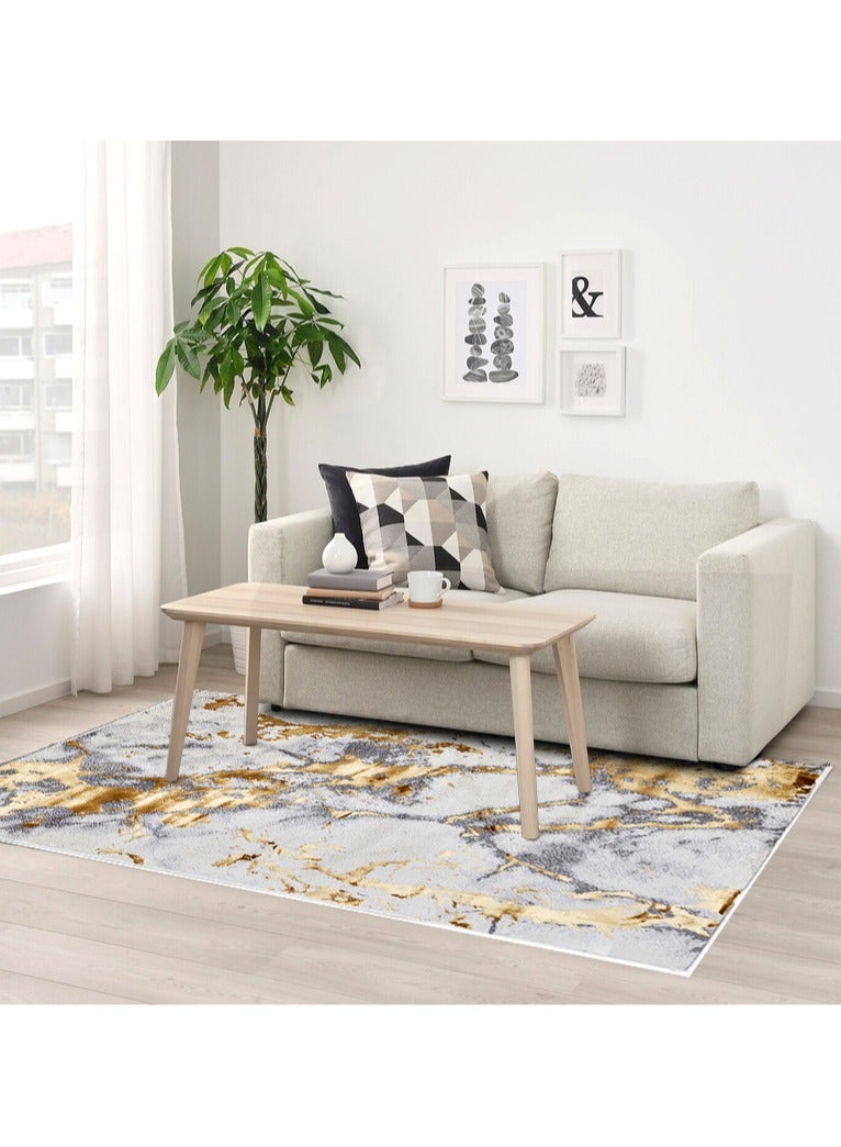 KinCarpet Modern Abstract Pattern Durable Material Soft Indoor Rug Premium Large Carpet - Image 2