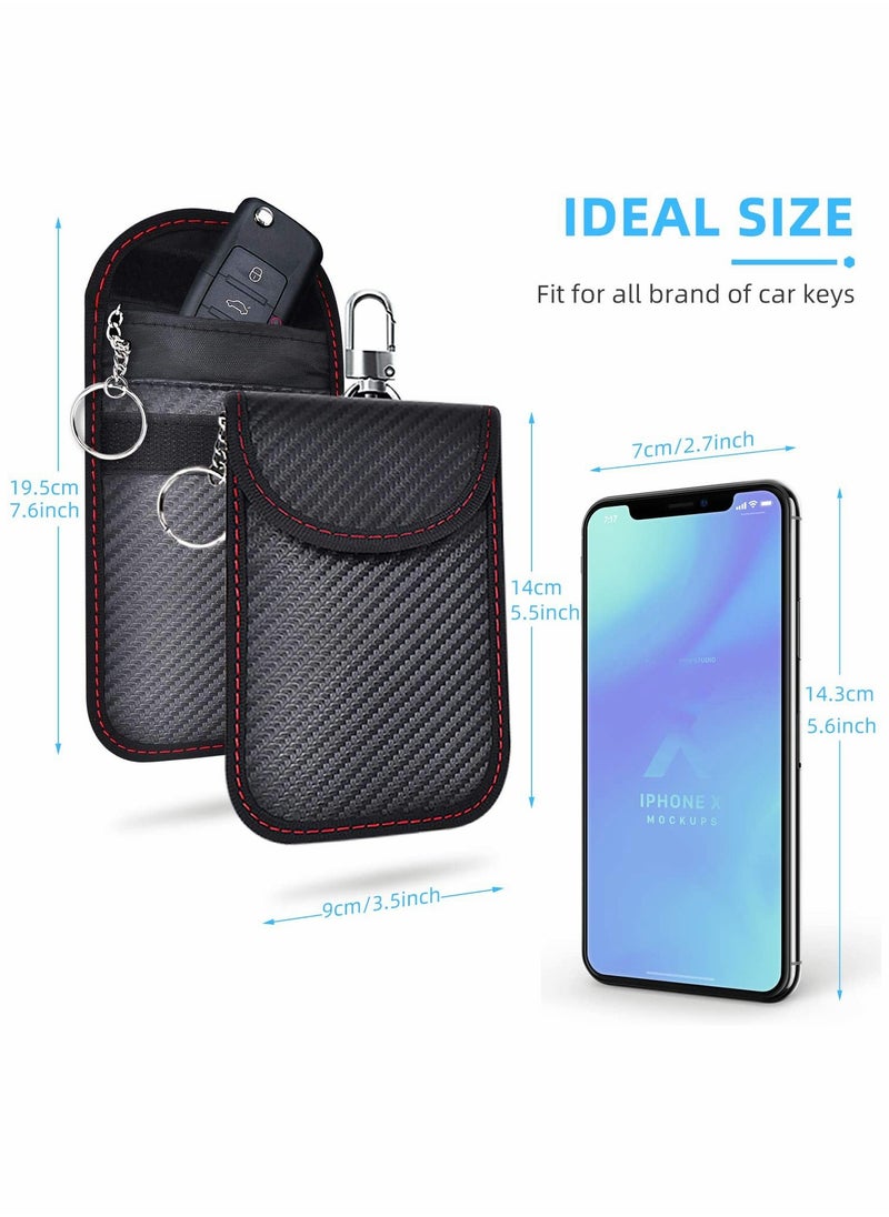 Excefore - Faraday Bag for Key Fob, Signal Blocking Faraday Bag for Car Key - Image 1