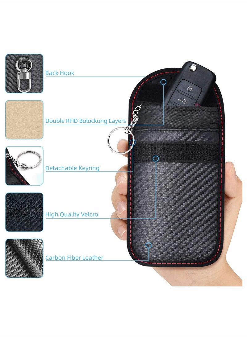 Excefore - Faraday Bag for Key Fob, Signal Blocking Faraday Bag for Car Key - Image 1