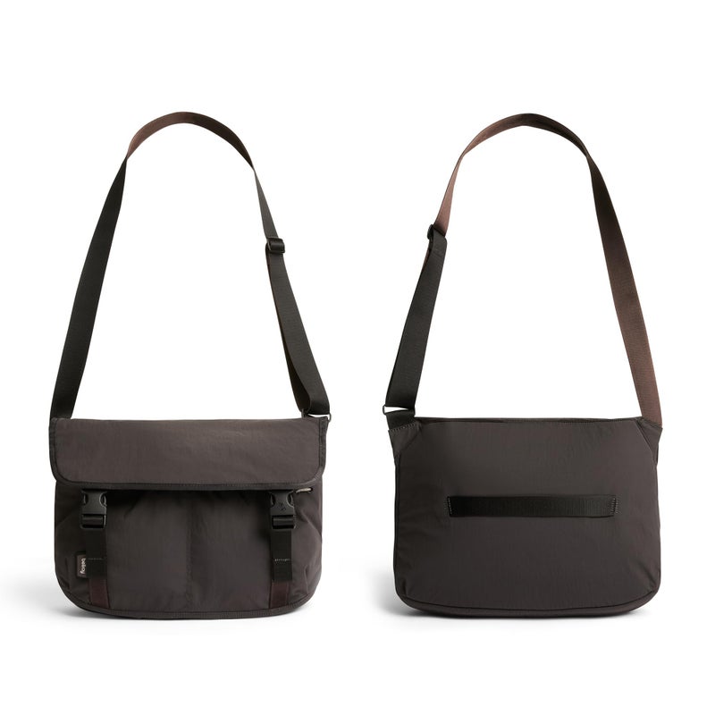 Bellroy Cinch Messenger (12 liter lightweight shoulder bag, water-resistant fabric, effortless organization) - Charcoal - Image 3