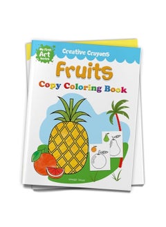 Wonder House Books Colouring Book of Fruits Creative Crayons Series Crayon Copy Colour Books 
