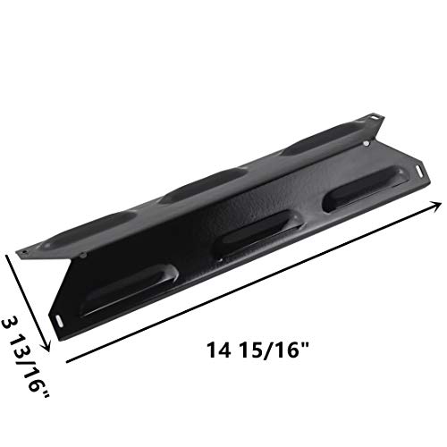 Replace parts Porcelain Steel Heat Plates for Kenmore 146.1613211, 146.16132110, 146.16133110, 146.16142210, 146.16197210, 146.16198210, 146.16222010, 146.23673310 (14 15/16 X 3 13/16") (4-Pack) - Image 2