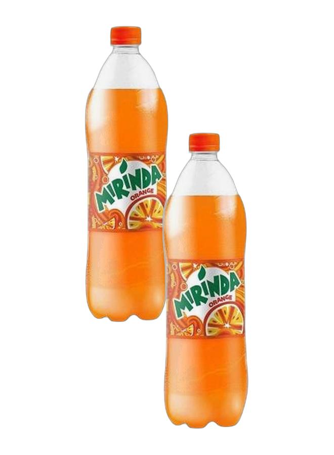 Mirinda Orange Soft Drink, Plastic Bottle, 2.20L, Bundle of 2 - Image 1