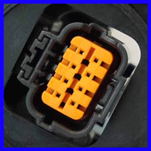 TRQ Passenger Side Mirror Assembly Electric Adjustment Heated No Memory Black Compatible with 2014-2017 Kia Rio KI1321187 - Image 5