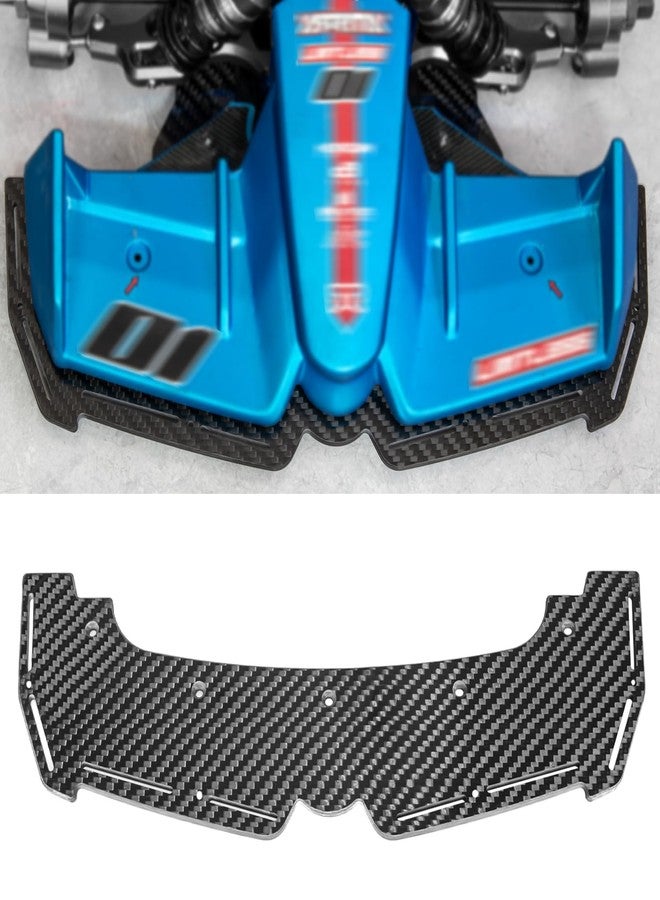 واقي المصد الأمامي السفلي المصنوع من ألياف الكربون لسيارة ARRMA Limitless V2 F1 1/7 RC قطع غيار ترقية RC (واقي أمامي سفلي) - Image 2