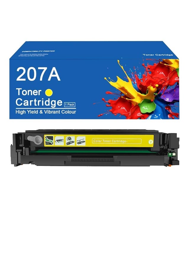 HP تونر أصلي 207A بأربعة ألوان لطابعة HP Pro M255/M283fdw/M283fdn متعددة الألوان - Image 2