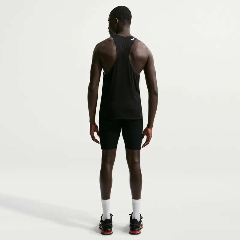 Nike Black Men's AeroSwift Dri-FIT ADV Running Vest for Men | Best Price UAE
