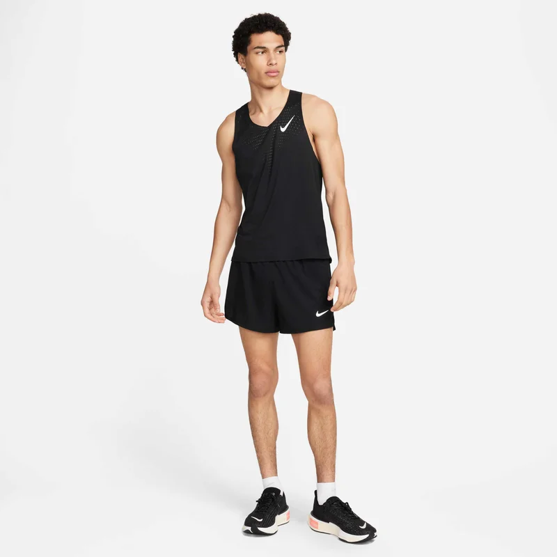 Nike Black Men's AeroSwift Dri-FIT ADV Running Vest for Men | Best Price UAE
