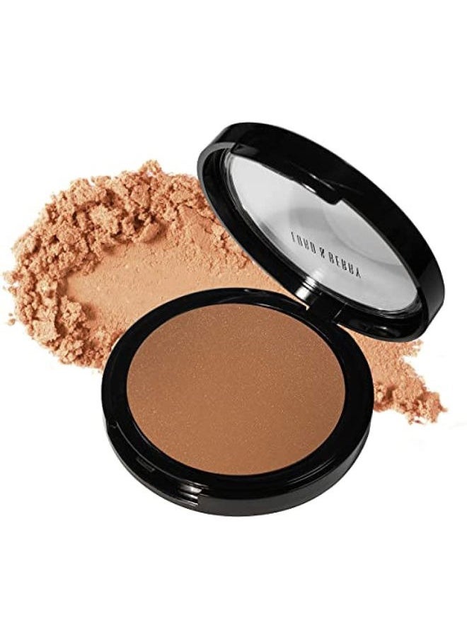 LORD & BERRY - Luxurious Silky Matte Finish Bronzer Powder - Long-Wearing, Blendable Face and Body Bronzer Palette Makeup for Sun-Kissed Glow, Ideal for All Skin Tones, Golden Caramel - Image 1