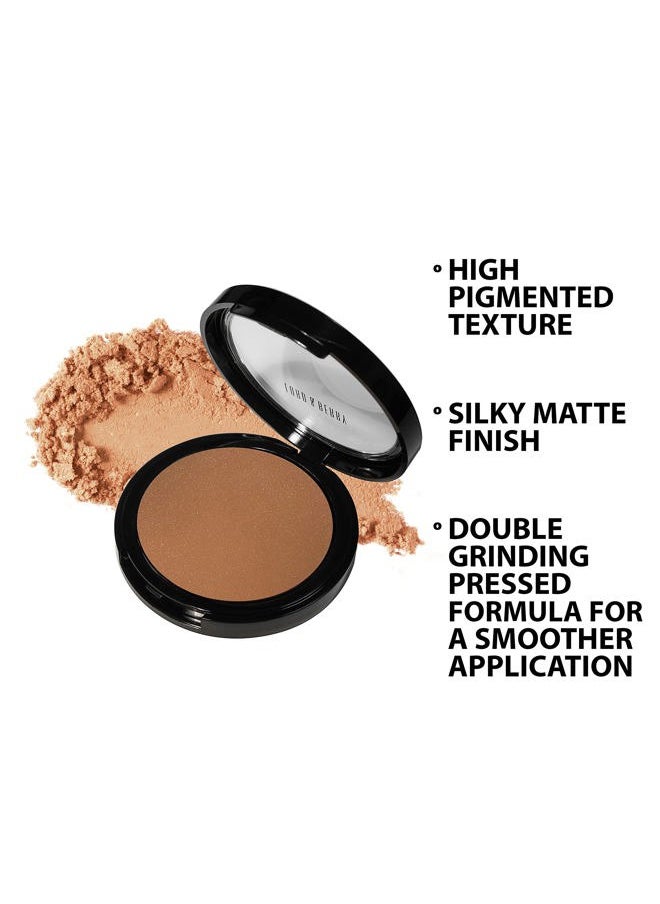 LORD & BERRY - Luxurious Silky Matte Finish Bronzer Powder - Long-Wearing, Blendable Face and Body Bronzer Palette Makeup for Sun-Kissed Glow, Ideal for All Skin Tones, Golden Caramel - Image 1