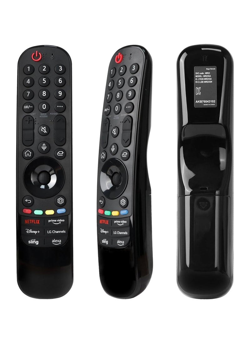 Hellobox MR23 Replacement Magic Remote Control for LG-TV-Remote Compatible for All LG with Voice Function Smart OLED QNED UHD 4K 8K TVs - Image 2