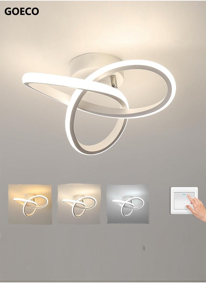 Goeco Dimmable LED Ceiling Light Acrylic White 3000K/4500K/6500K  - Image 1