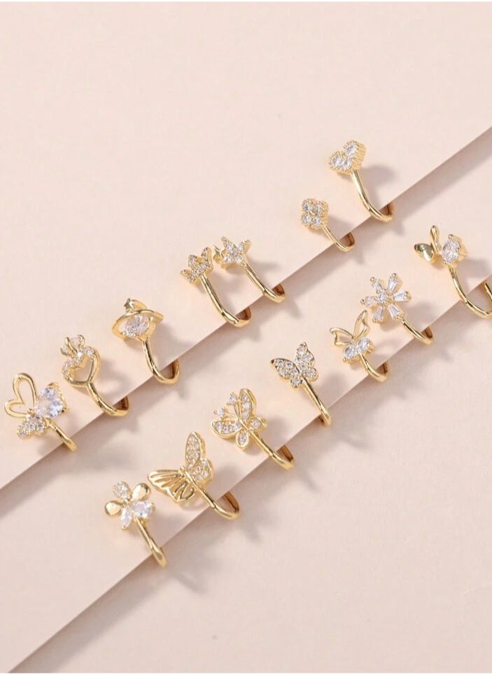 Generic Pressing for the nose and the body does not need to hole a magnetic crystal stone. A set of 4 pieces  - Image 3