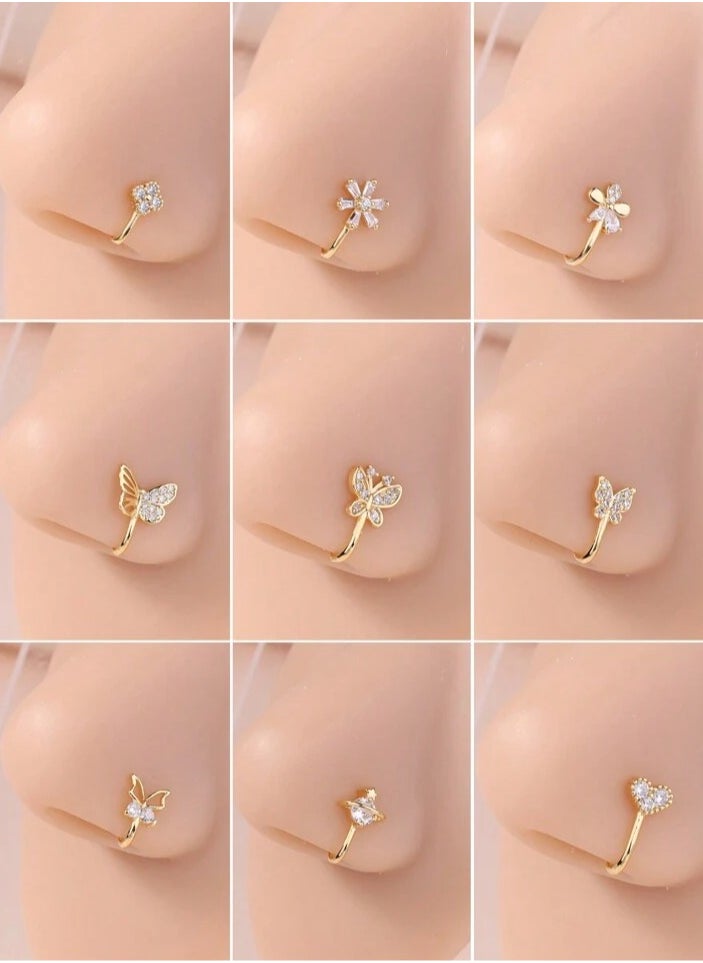 Generic Pressing for the nose and the body does not need to hole a magnetic crystal stone. A set of 4 pieces  - Image 4