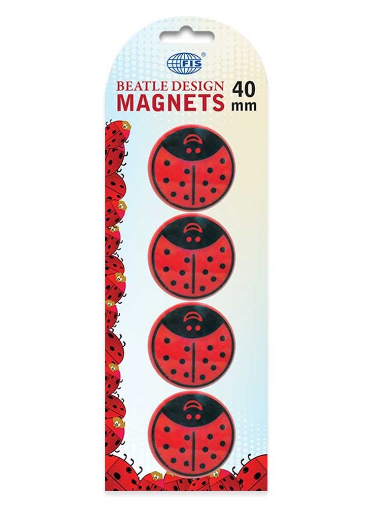 FIS Beatle Design Magnet, 3 Sets (20mm set, 30 mm set,  40 mm set) -FSMI203040/3 - Image 4