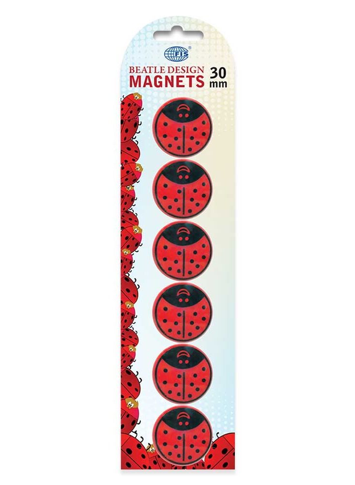 FIS Beatle Design Magnet, 3 Sets (20mm set, 30 mm set,  40 mm set) -FSMI203040/3 - Image 3