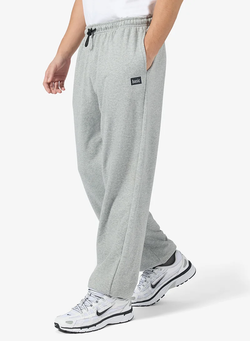Seventy Five Basics Patch Detail Oversized Joggers