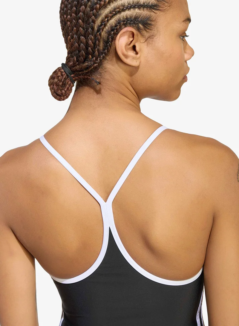 Adidas Originals BLACK/WHITE Essential Logo Swimsuit for Women | Best Price UAE