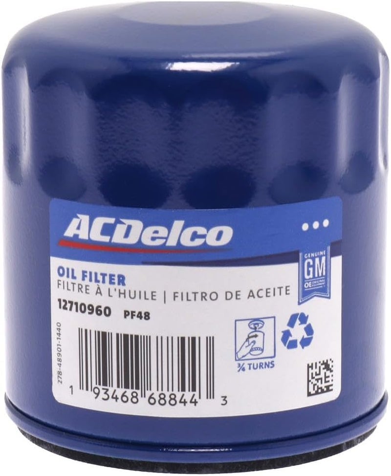 فلتر زيت ACDelco PF48E لسيارات شيفروليه إكوينوكس، وبويك إنكليف، وجي إم سي تيرين