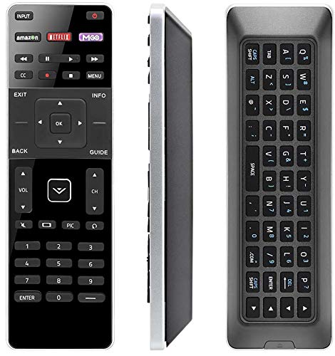 UBay Universal for VIZIO Smart TV Remote Control Replacement XRT500, XRT140, XRT136 Includes Dual Side QWERTY Keyboard - Image 4