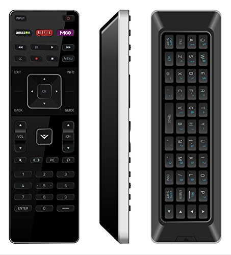 UBay Universal for VIZIO Smart TV Remote Control Replacement XRT500, XRT140, XRT136 Includes Dual Side QWERTY Keyboard - Image 1