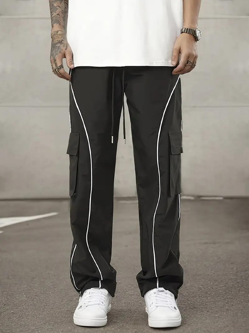 Lymio Track Pant for Men || Regular Fit || Track Pants || Full Elastic Jogger Track Pant (TP-64-Black-S) - Image 3