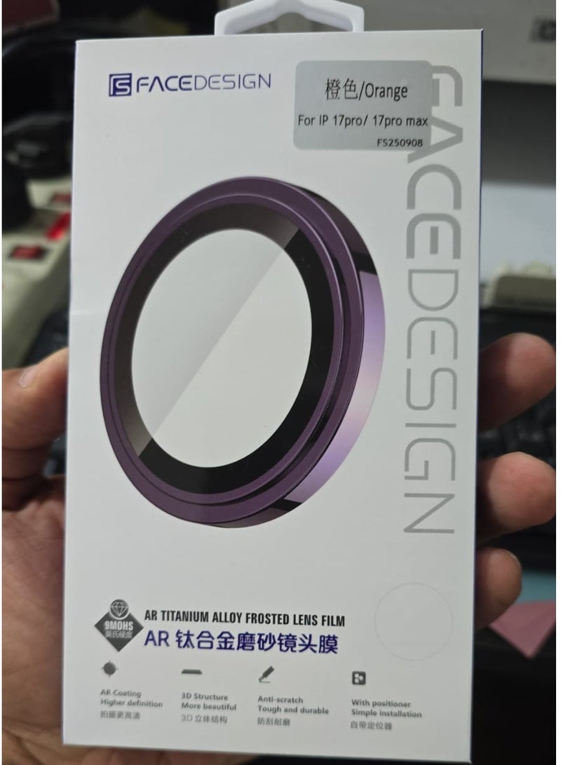 faceDesign Lens Protector for ip 17/17promax - Image 2