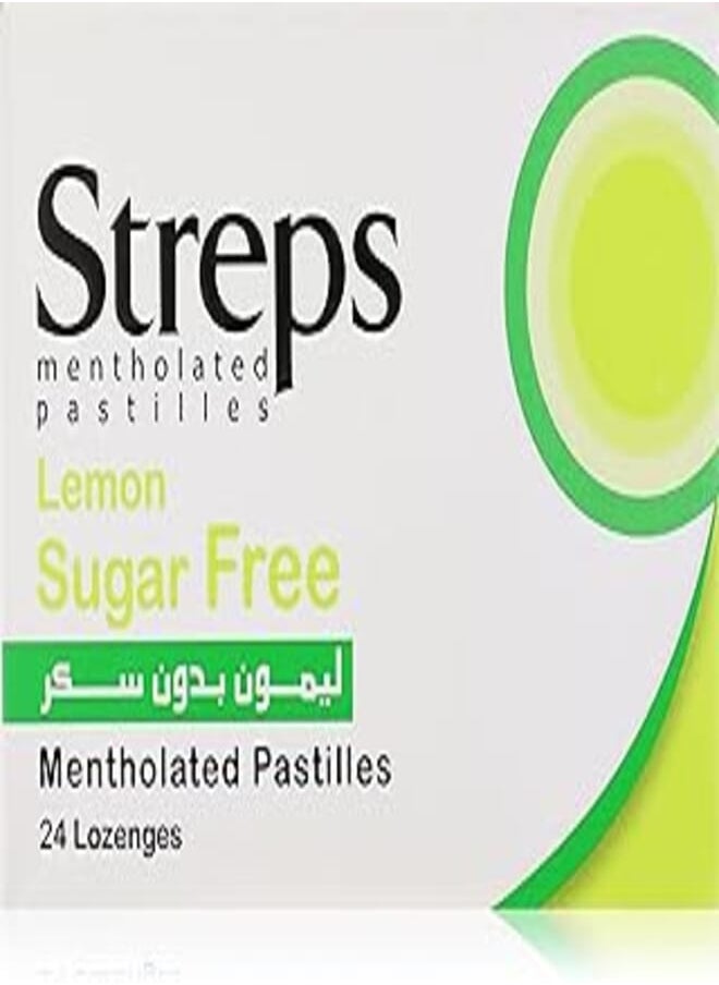 Luna Luna Streps lemon (sugar free) box 2 strip 