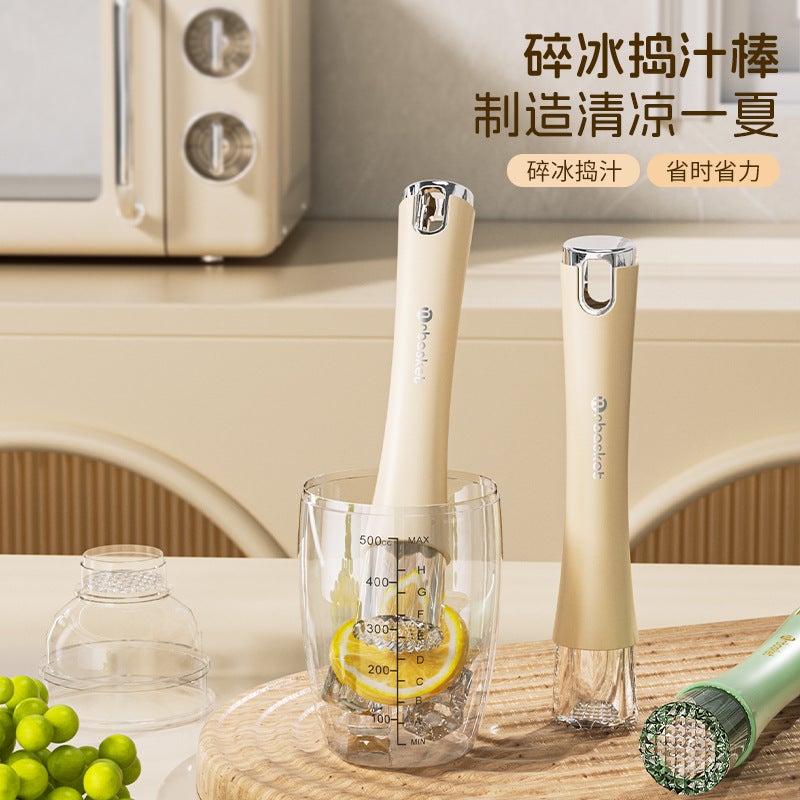 Songtai Ice Crusher & Lemon Masher - Perfect for Milk Tea Shops & Fruit Teas - Image 2