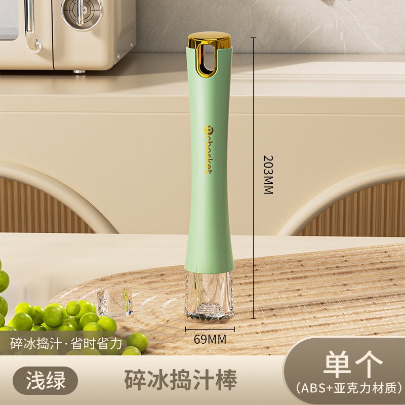 Songtai Ice Crusher & Lemon Masher - Perfect for Milk Tea Shops & Fruit Teas - Image 1