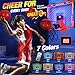 ropoda Indoor Basketball Hoop Mini Hoop with 7 LED Lights 3 Modes Scoreboard Mini Hoop with 4 Balls Over The Door Basketball Hoop Indoor Toys Gifts for Kids Adults - Image 4