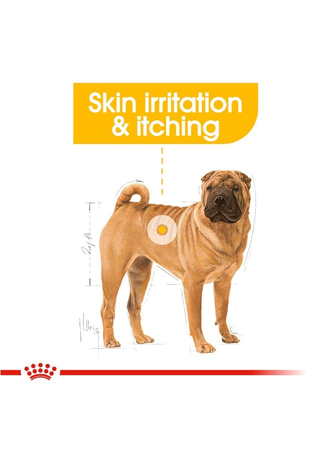 رويال كانين العناية بالكلاب المتوسطة Dermacomfort - 12 كجم - Image 2