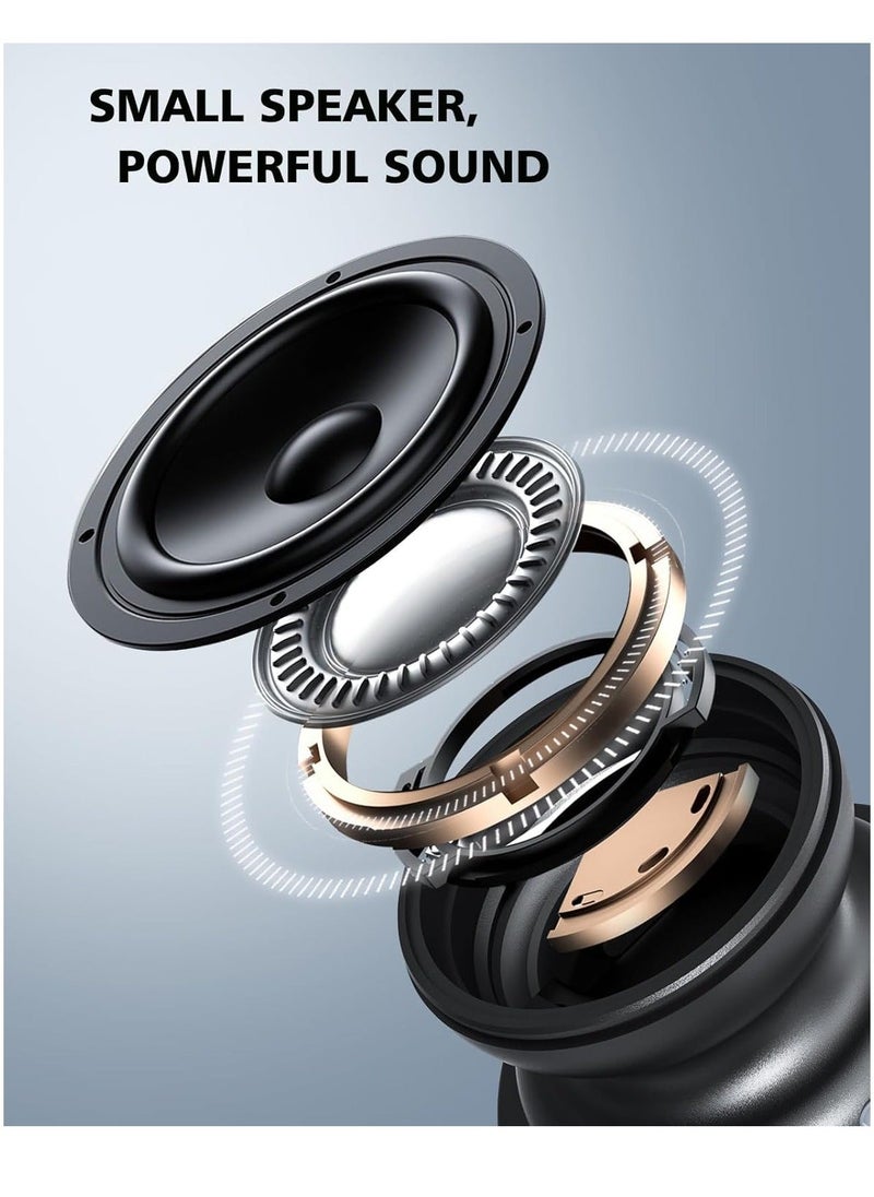 Generic - Mini Portable Wireless Bluetooth Speaker with Magnetic Base, Powerful Sound, Easy to Attach to Metal Surface, [Compatible with Magsafe, iPhone 15, 14, 13, 12 Pro/Max] for Home or Outdoor - Image 1