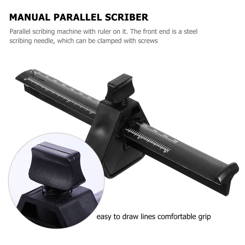 Professional Woodworking Marking Gauge Adjustable Parallel Scriber Layout Tool - Image 4