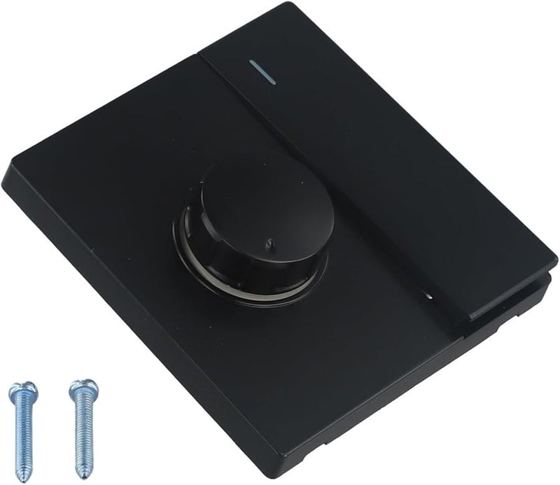 Black Ceiling Fan Speed Control Switch Stepless Adjustment Flame Retardant PC Material - Image 4