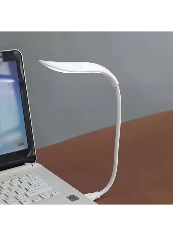 Modern Desk Lamp USB Rechargeable LED Reading Light With Touch Control Dimmable Plastic Freestanding Night Light For Bedroom Living Room Office Dorm Back To School Gift Duckbill Blue - Image 4