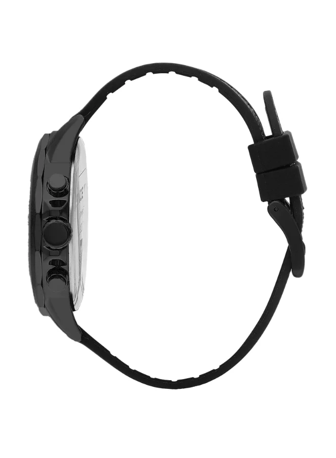 سلازنجر ساعة سلازينجر للرجال، شاشة متعددة الوظائف وسوار قماشي، أزرق