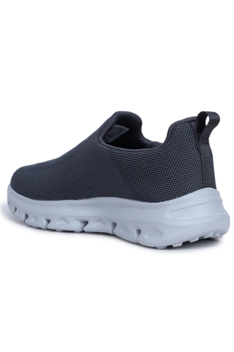 Columbus Freeman Sports Shoes - Running Shoes|Walking Shoes| Training & Gym Shoe | Outdoors Shoe for Men (Dark Grey & Silver), UK 8 - Image 4