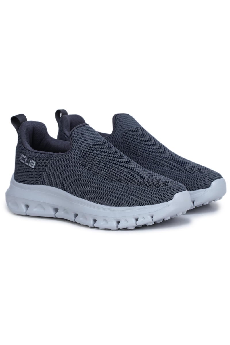 Columbus Freeman Sports Shoes - Running Shoes|Walking Shoes| Training & Gym Shoe | Outdoors Shoe for Men (Dark Grey & Silver), UK 8 - Image 1