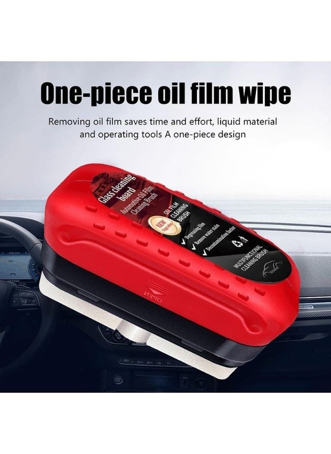 Generic - Automotive Oil Film Cleaning Brush, Glass Cleaning Board, Car Windshield Cleaner & Remover, Powerful Visual Effect Enhancer - Image 1
