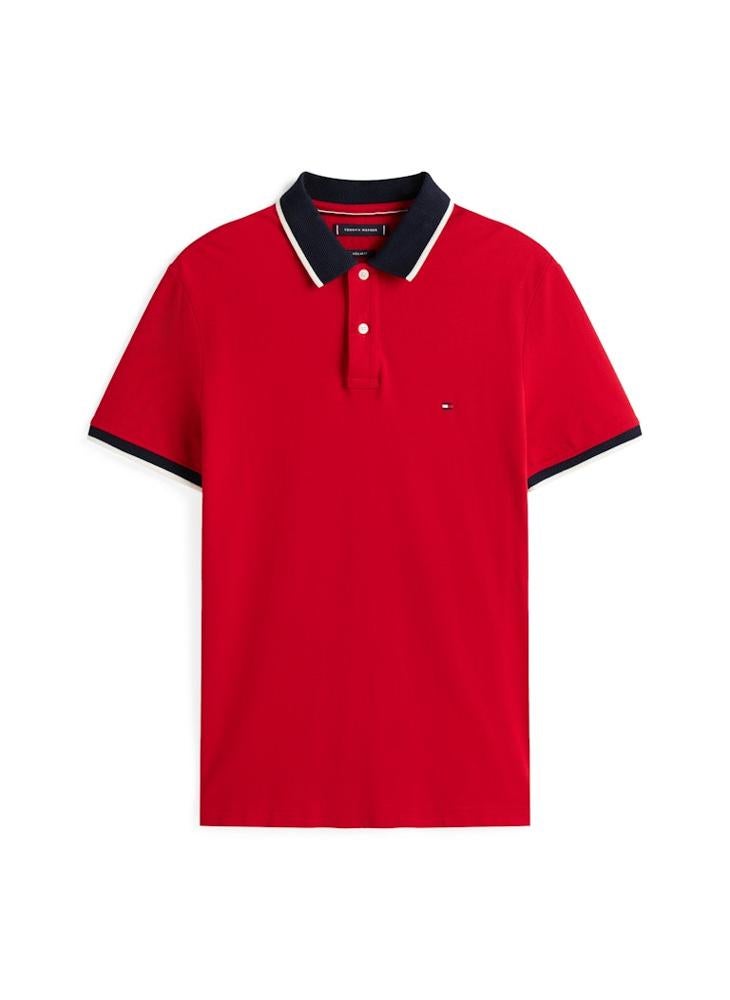 TOMMY HILFIGER Regular Fit Stretch Cotton Polo - Image 4